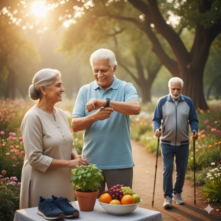 Living Well With Diabetes in Your 70s and 80s—Small Changes, Big Results